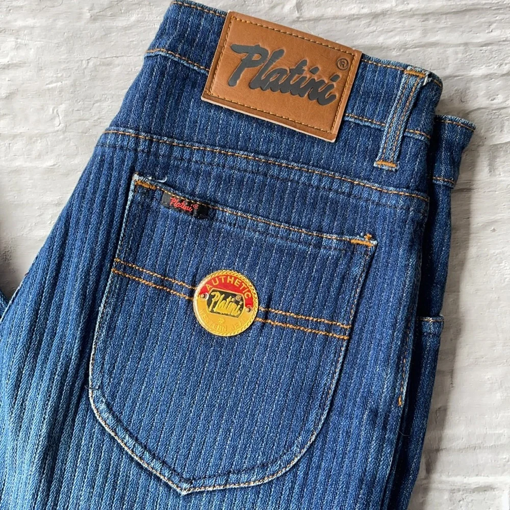 VINTAGE | Platini pinstripe jeans - Picture 2 of 11